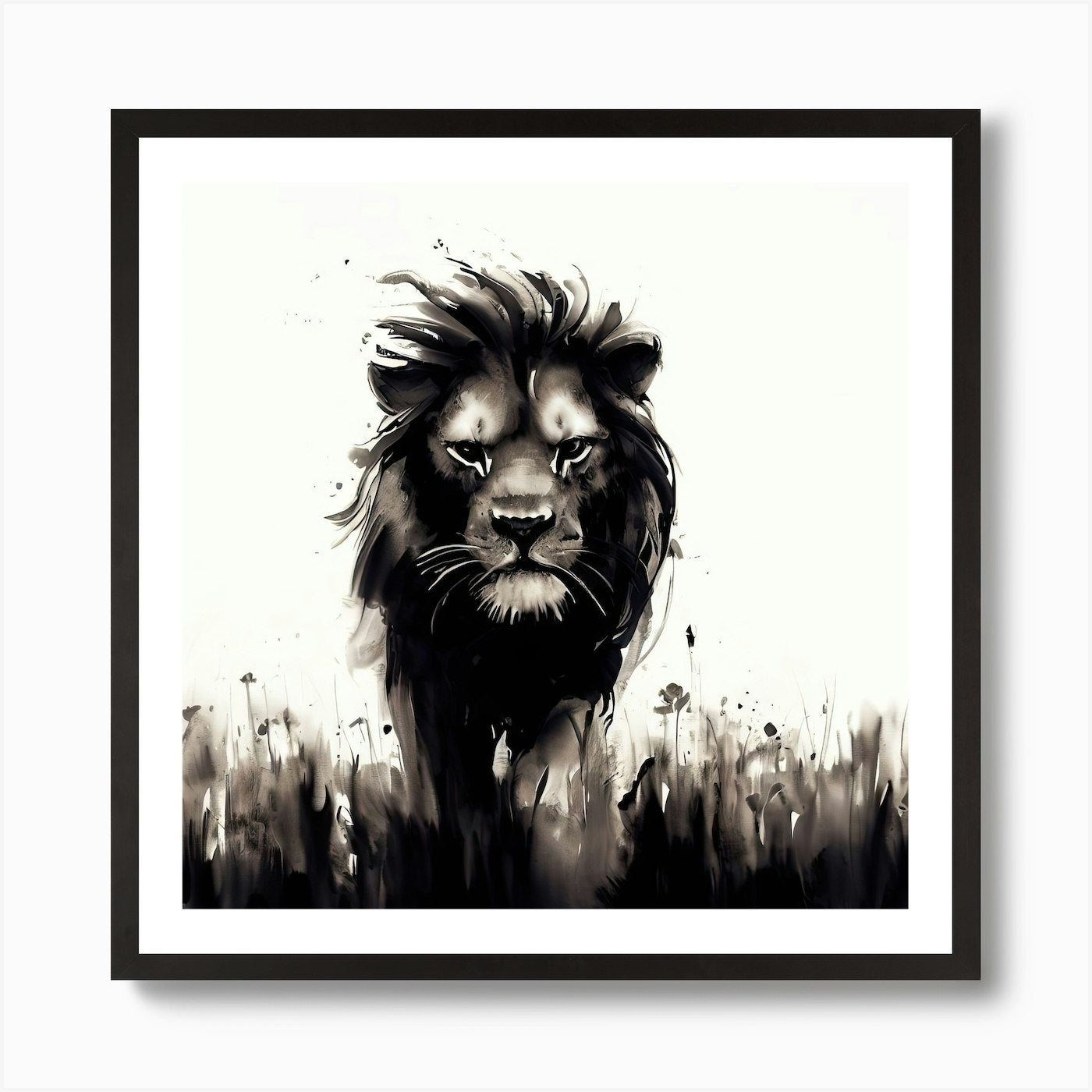 Lion Canvas Print Art Print Framed Wall Art Poster Canvas Print Picture