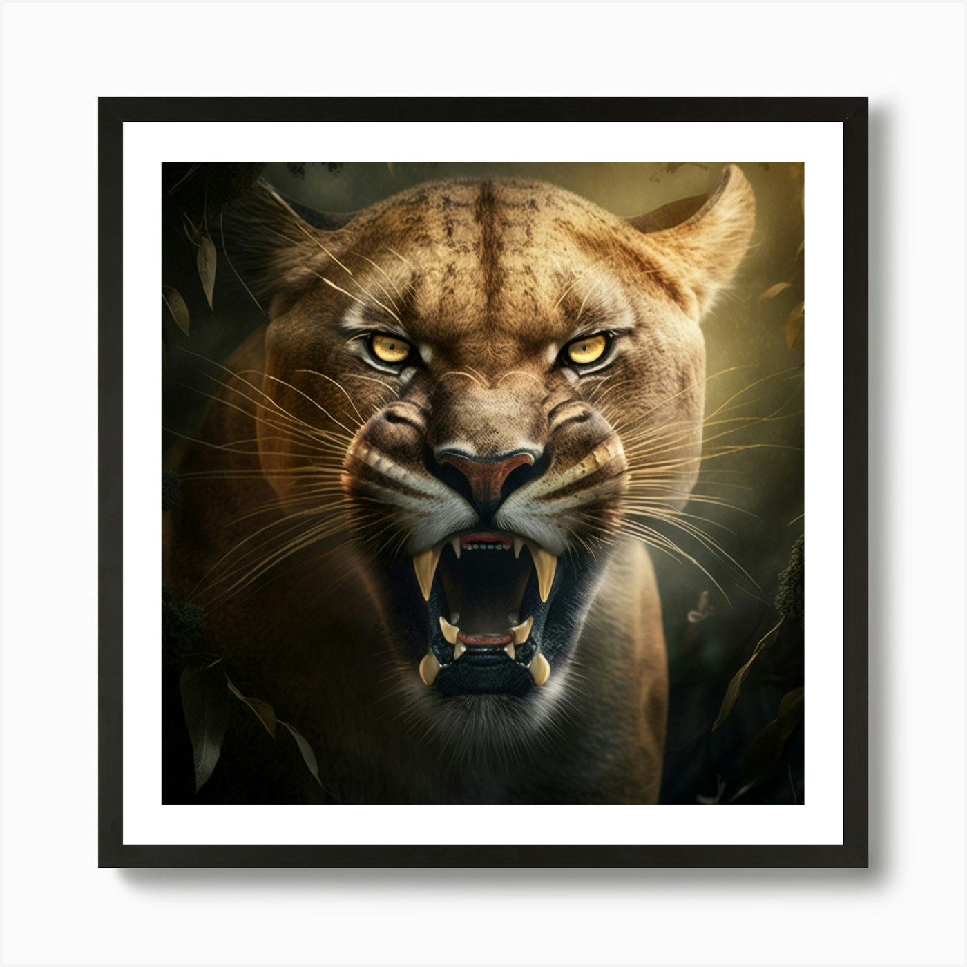 Lion King 7 Art Print Framed Wall Art Poster Canvas Print Picture