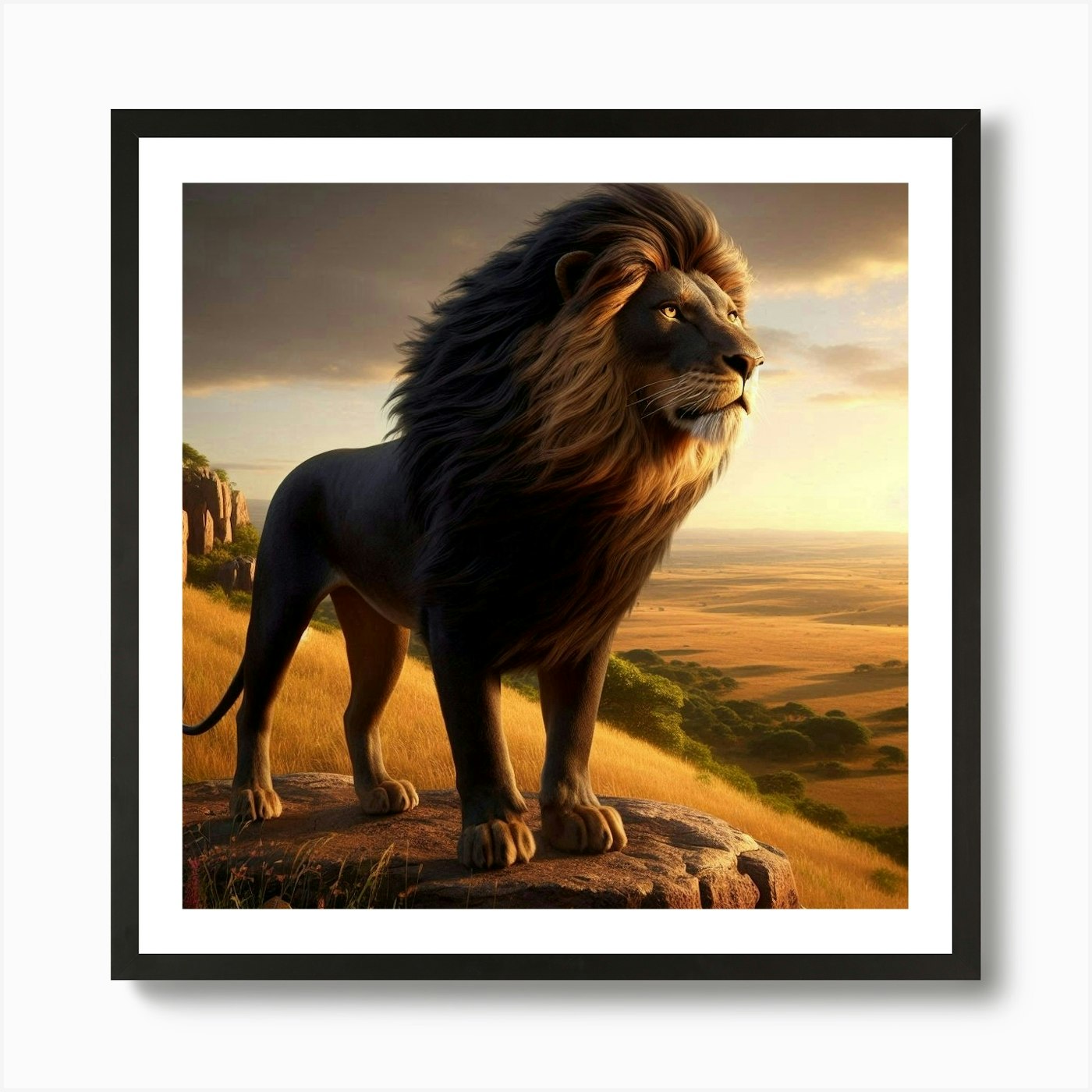 Lion King 44 Art Print Framed Wall Art Poster Canvas Print Picture
