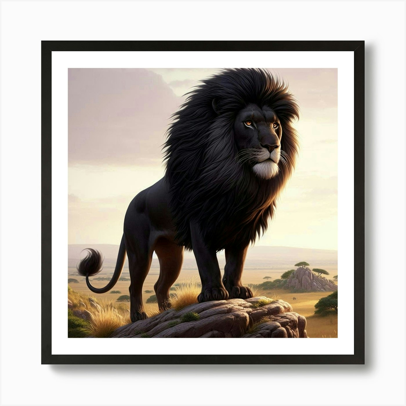 Lion King 42 Art Print Framed Wall Art Poster Canvas Print Picture