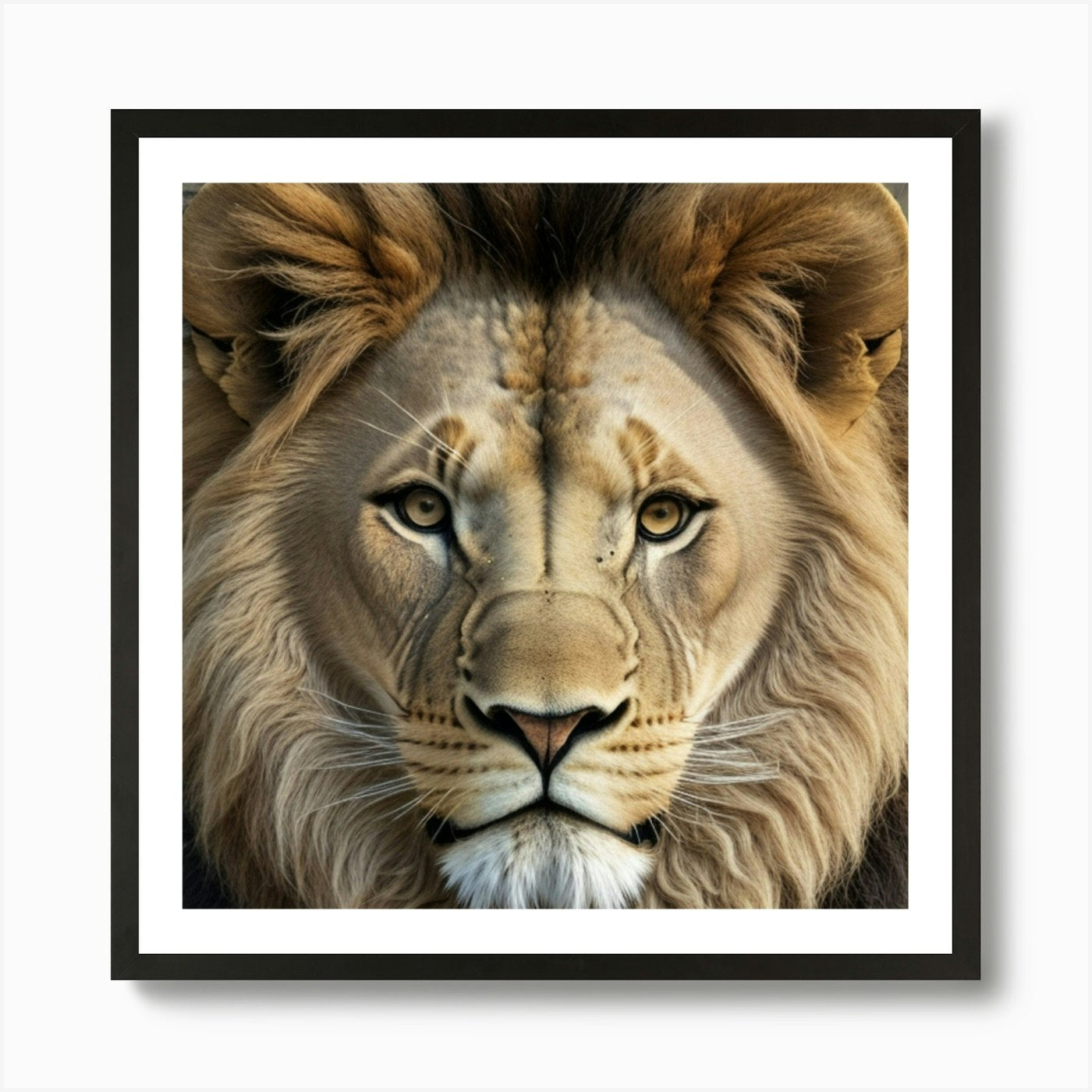 Design lion Art Print Framed Wall Art Poster Canvas Print Picture
