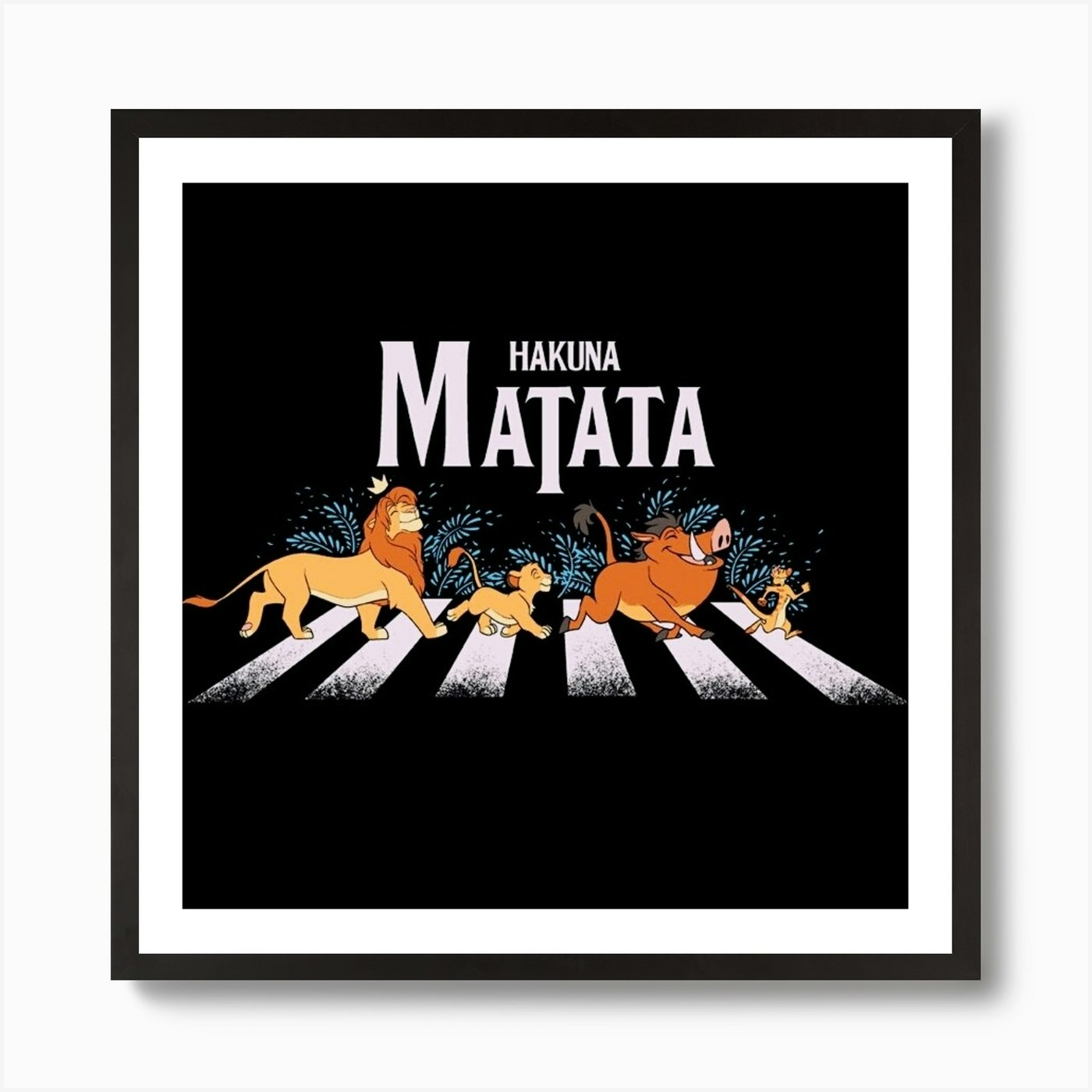 Lion King Art Print Framed Wall Art Poster Canvas Print Picture