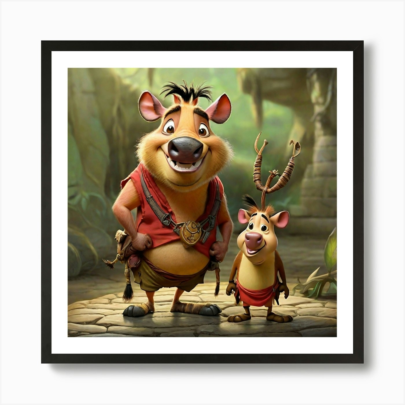 Lion King 2 Art Print Framed Wall Art Poster Canvas Print Picture