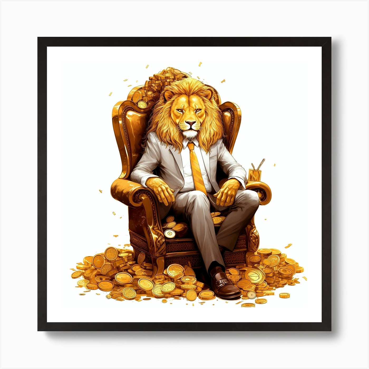 Lion King 1 Art Print Framed Wall Art Poster Canvas Print Picture