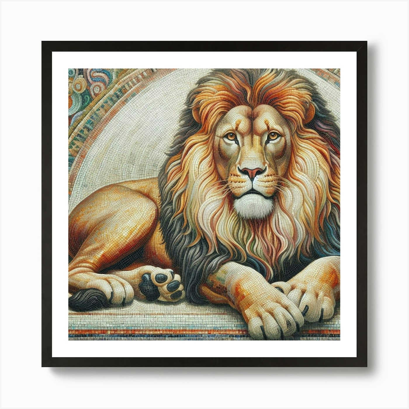 Lion king Art Print Framed Wall Art Poster Canvas Print Picture