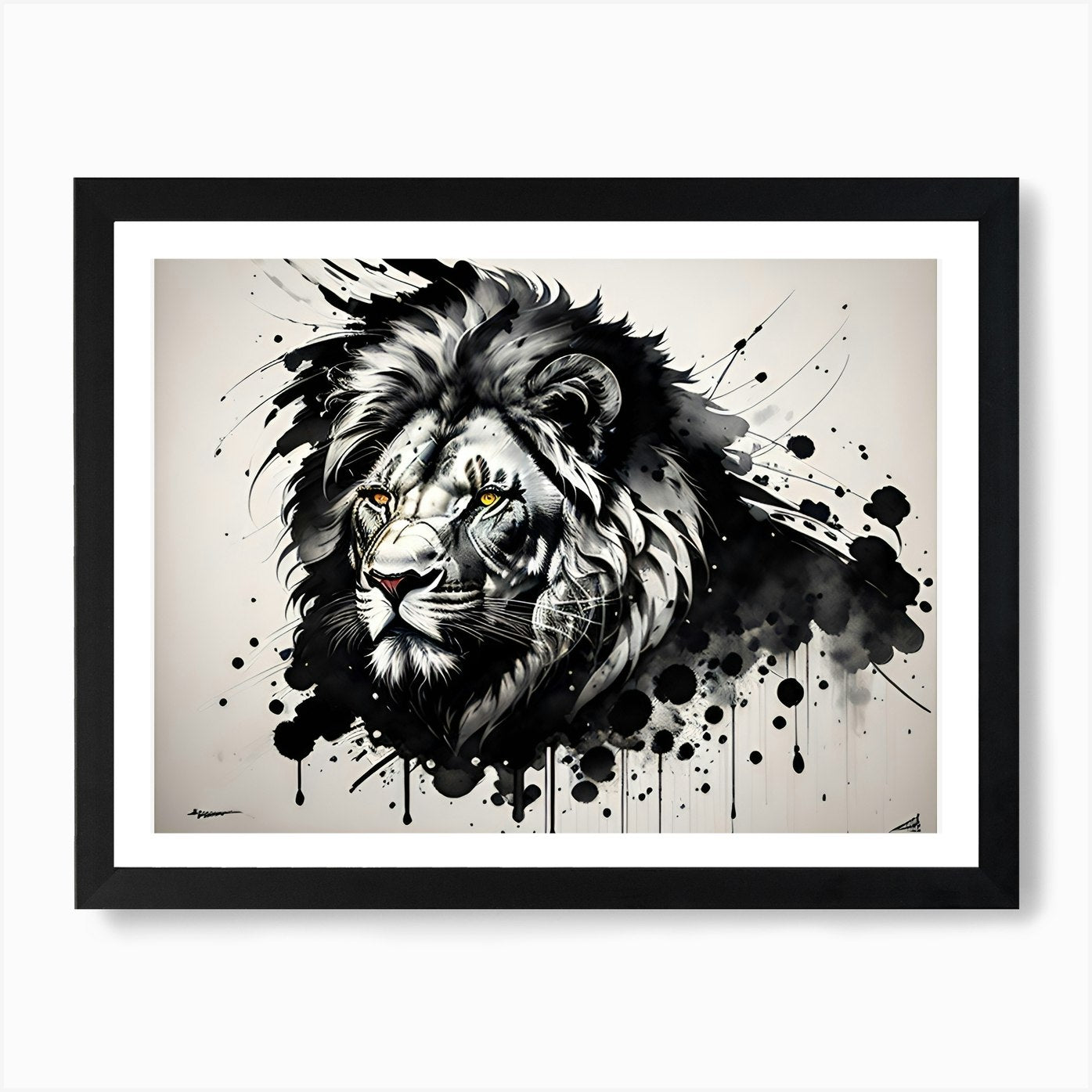 Lion king 9 Art Print Framed Wall Art Poster Canvas Print Picture