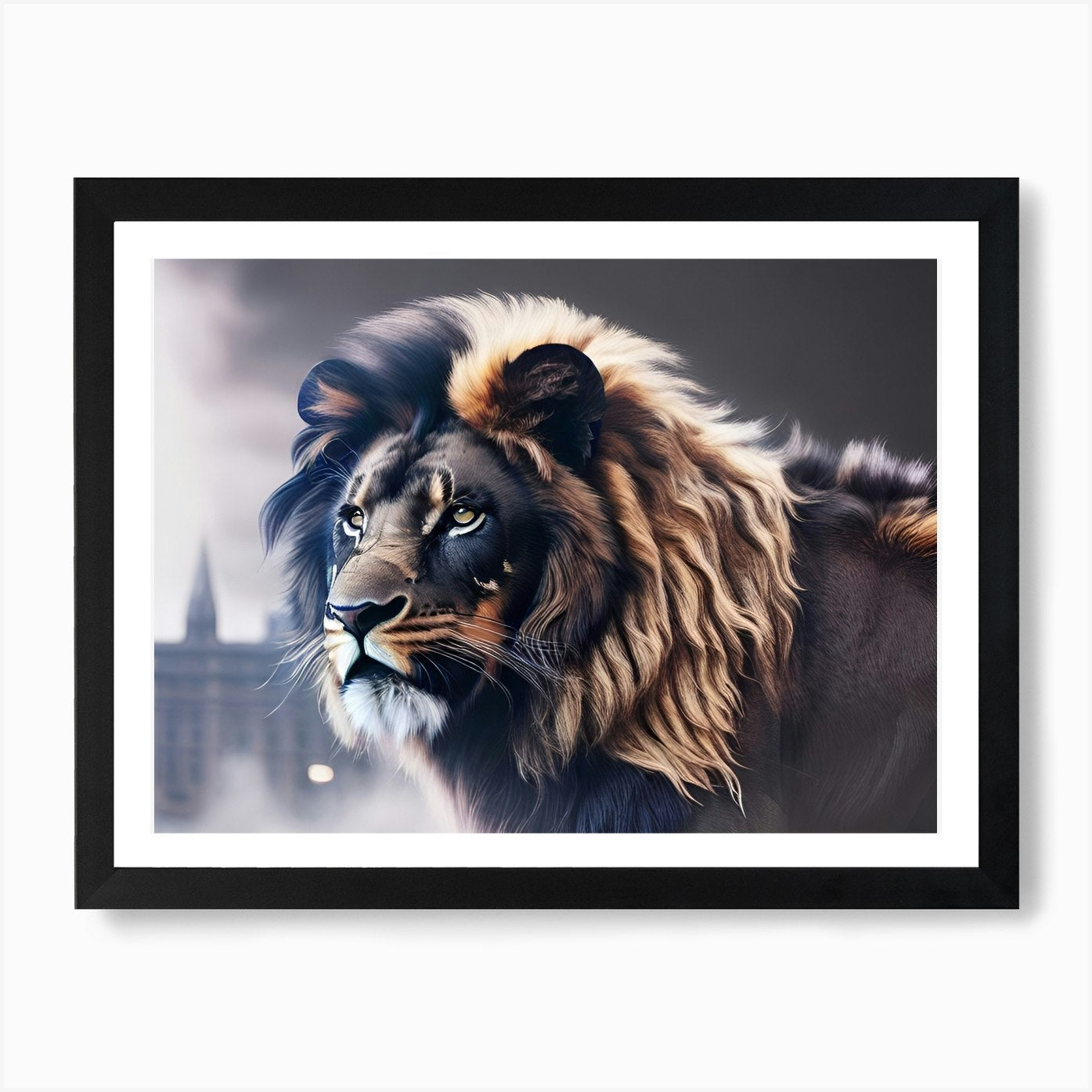 Lion king Art Print Framed Wall Art Poster Canvas Print Picture