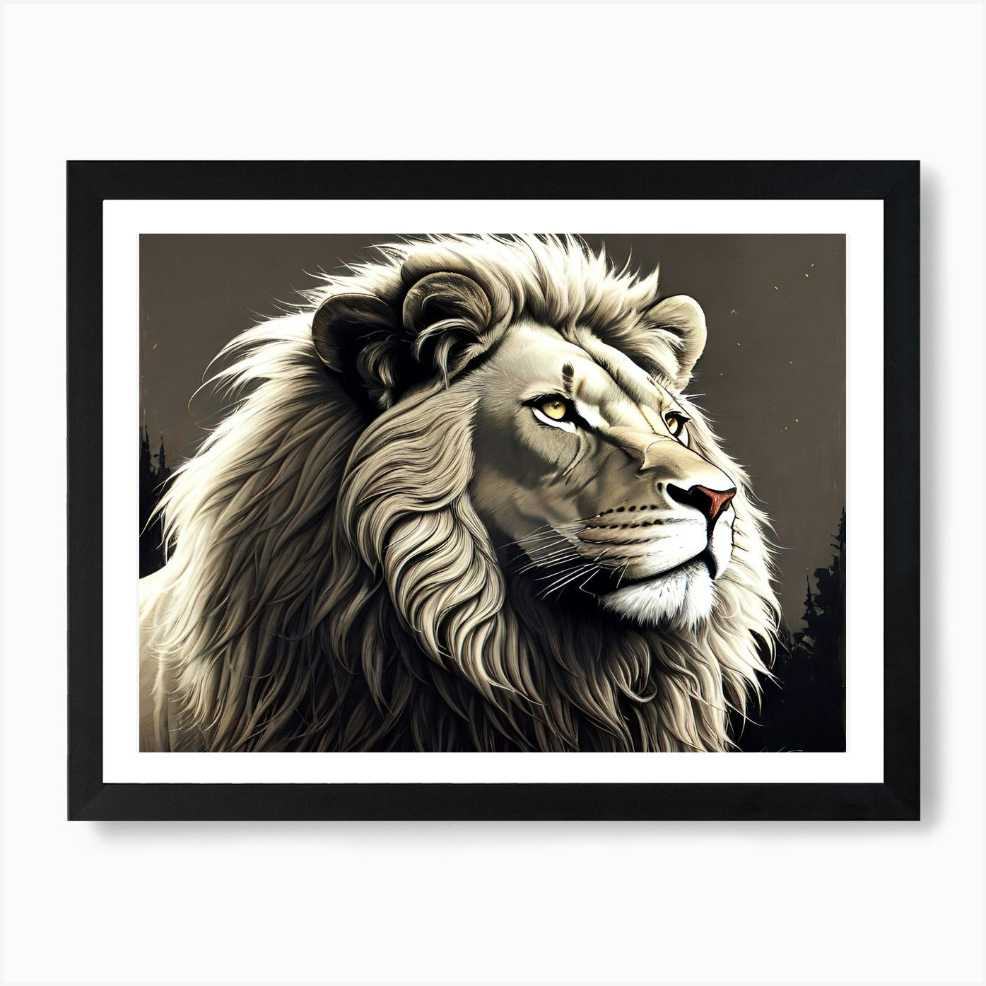 Lion king 10 Art Print Framed Wall Art Poster Canvas Print Picture