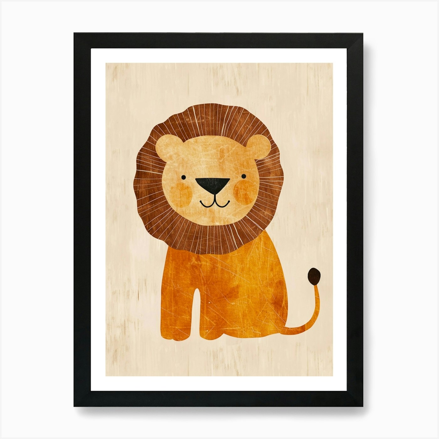 Lion Canvas Art Art Print Framed Wall Art Poster Canvas Print Picture