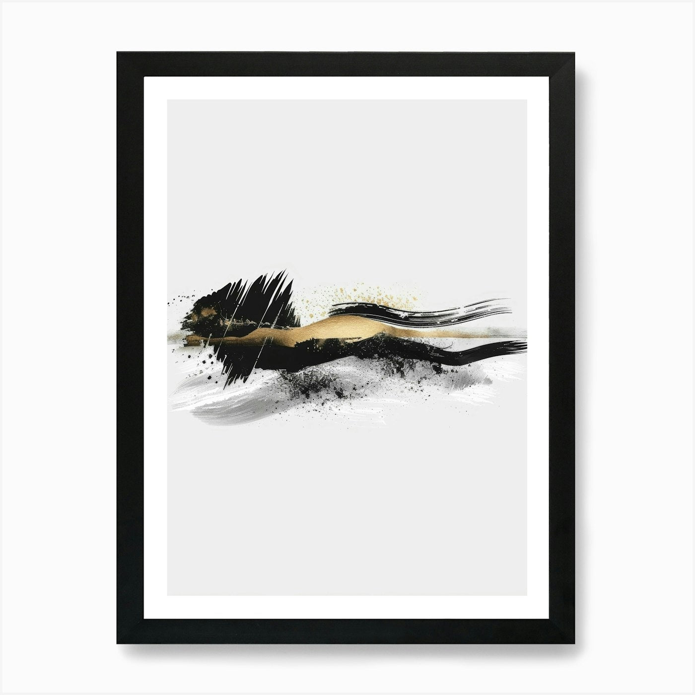 Lion abstract Art Print Framed Wall Art Poster Canvas Print Picture