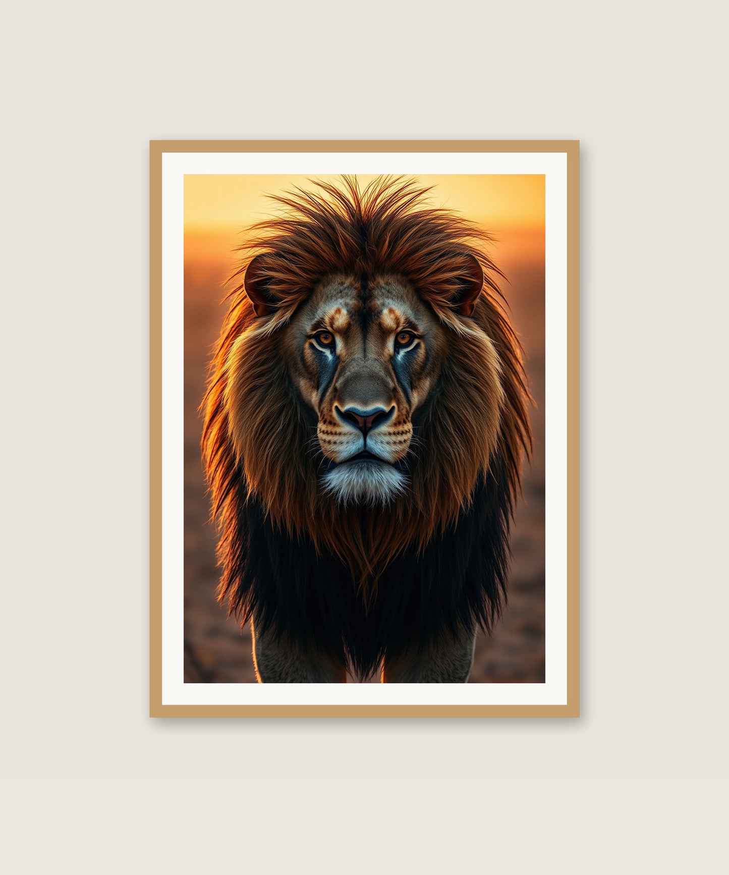 Golden Savanna Lion King