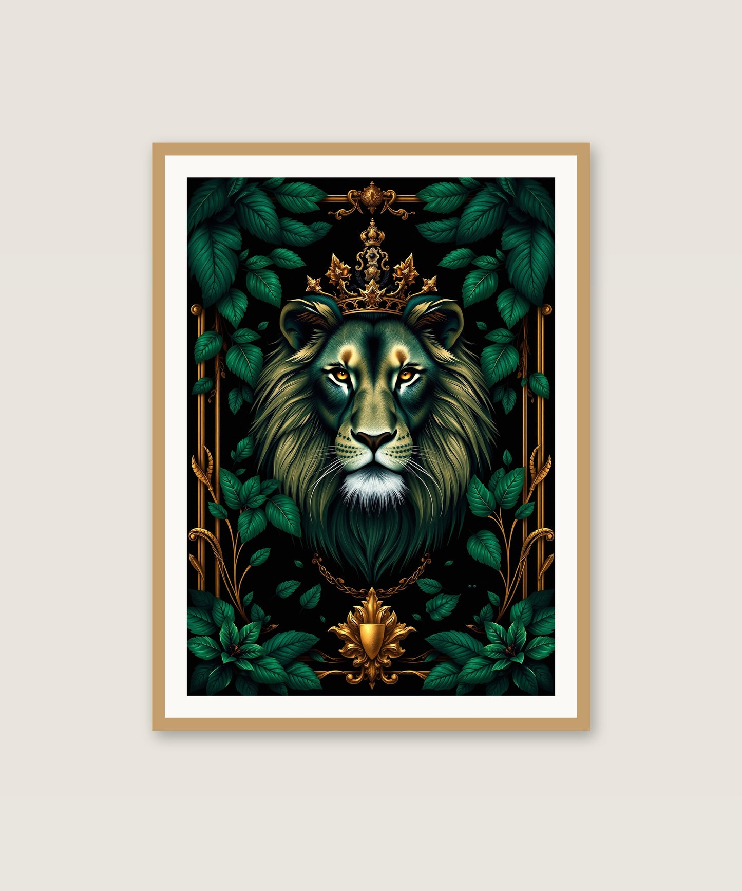Emerald Crown Lion