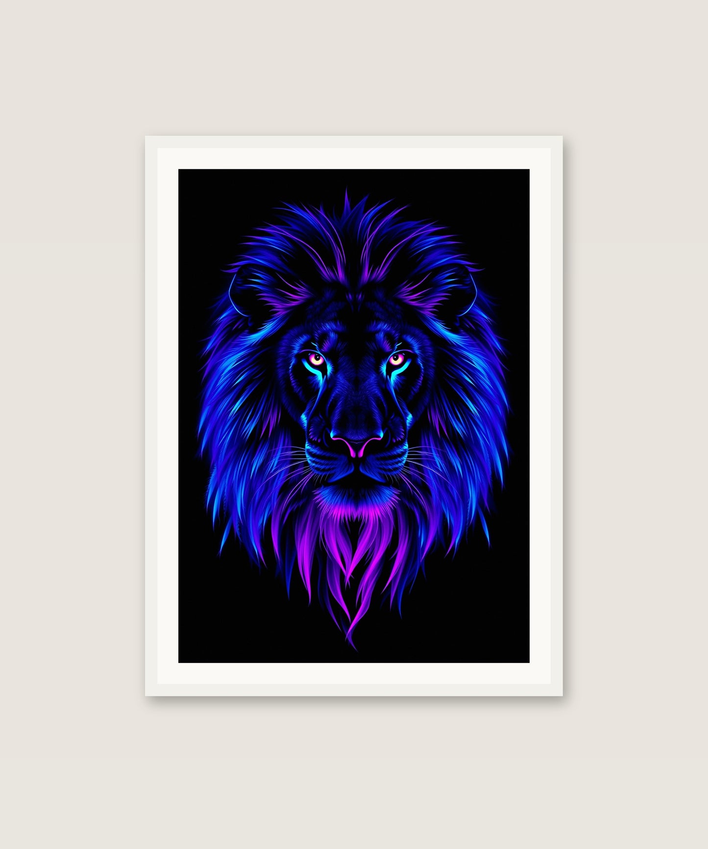 Neon Lion King