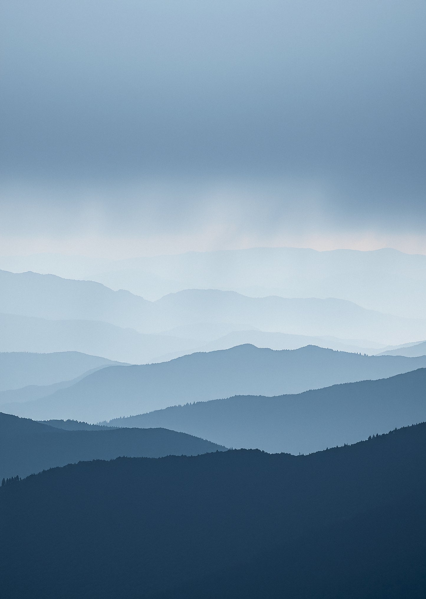 Misty Peaks — Gallery Trio