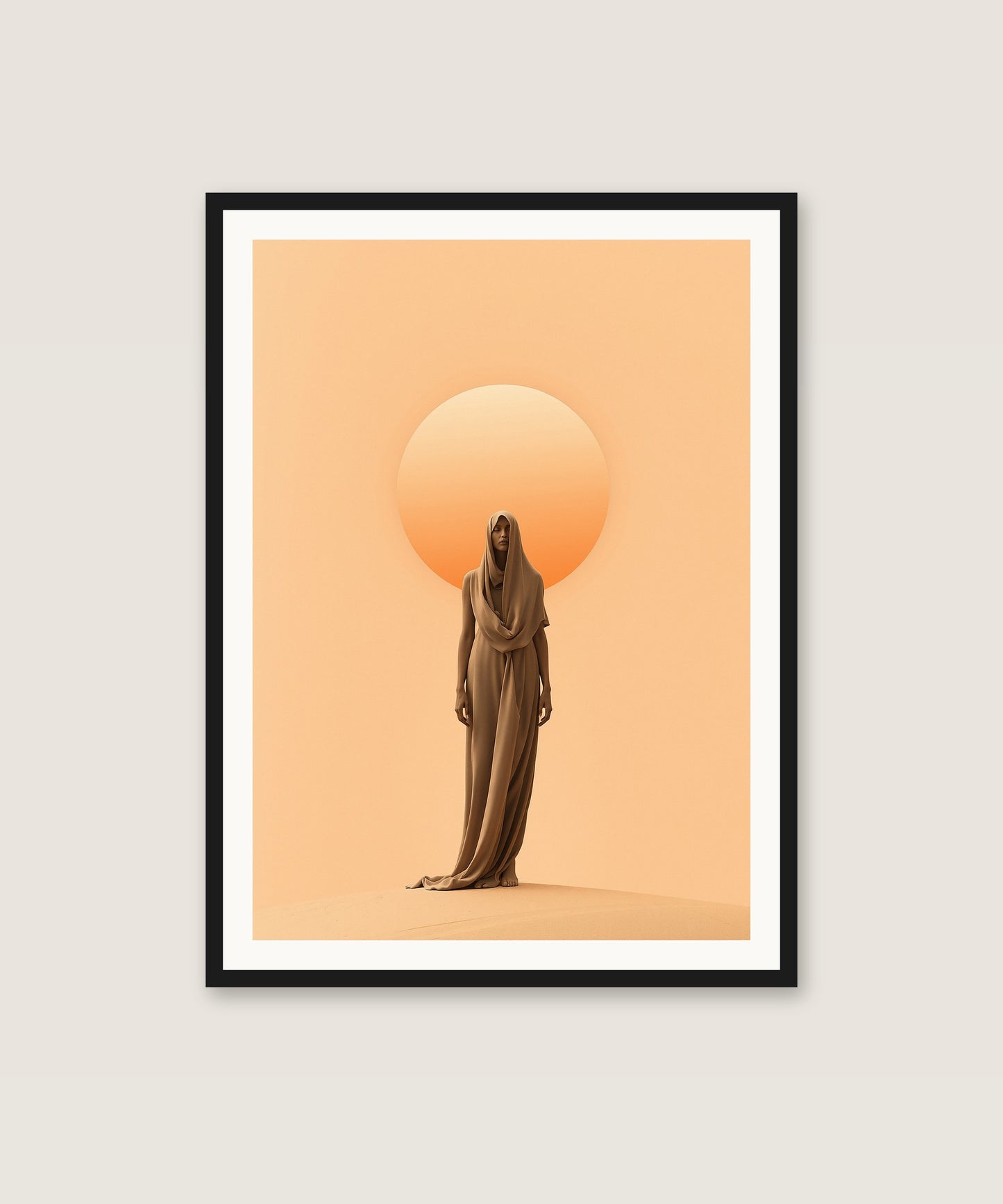 Sun and Figure
