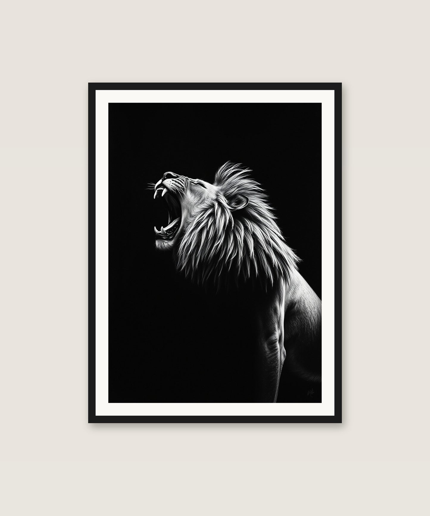 Ink Lion Roar