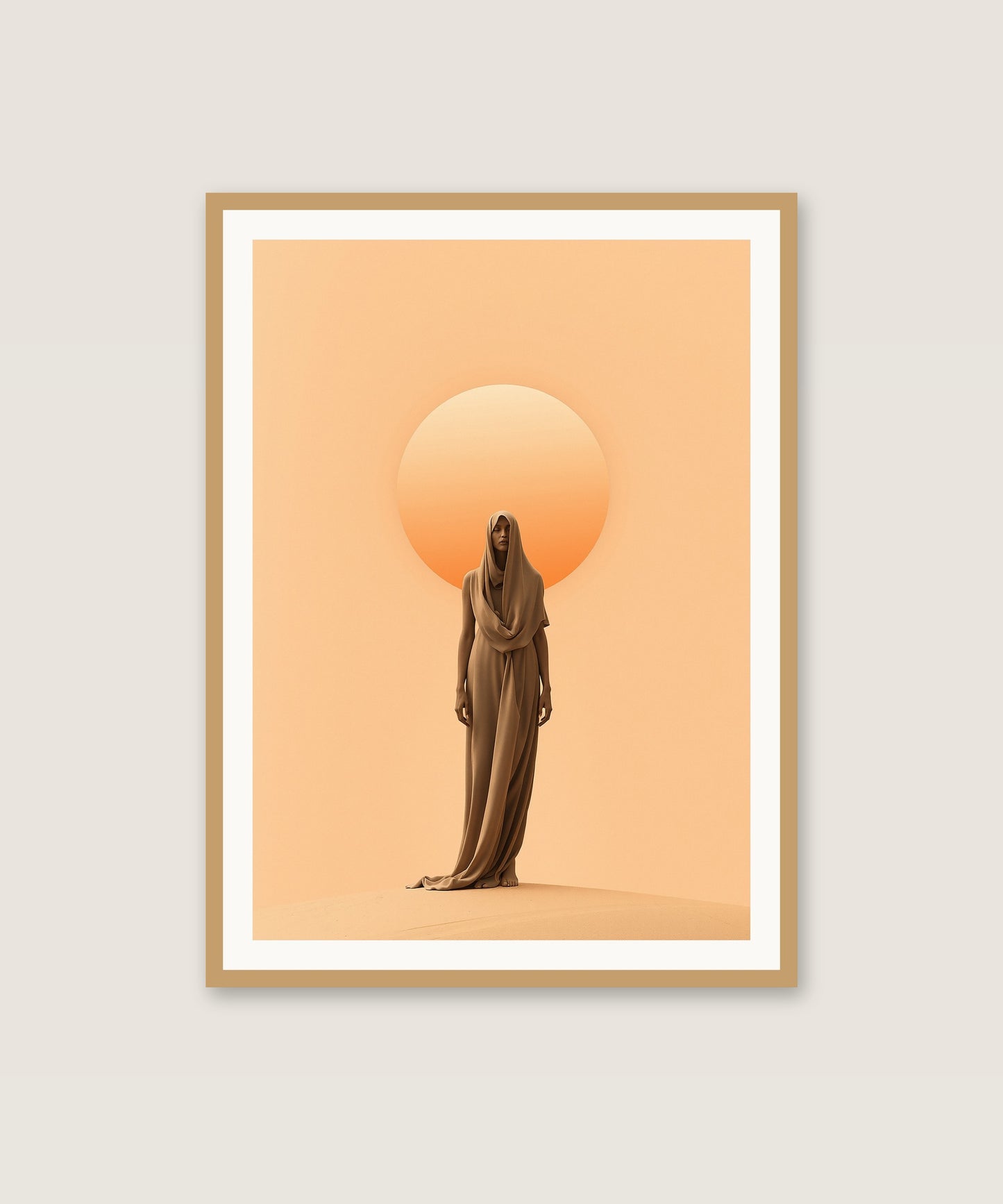 Sun and Figure