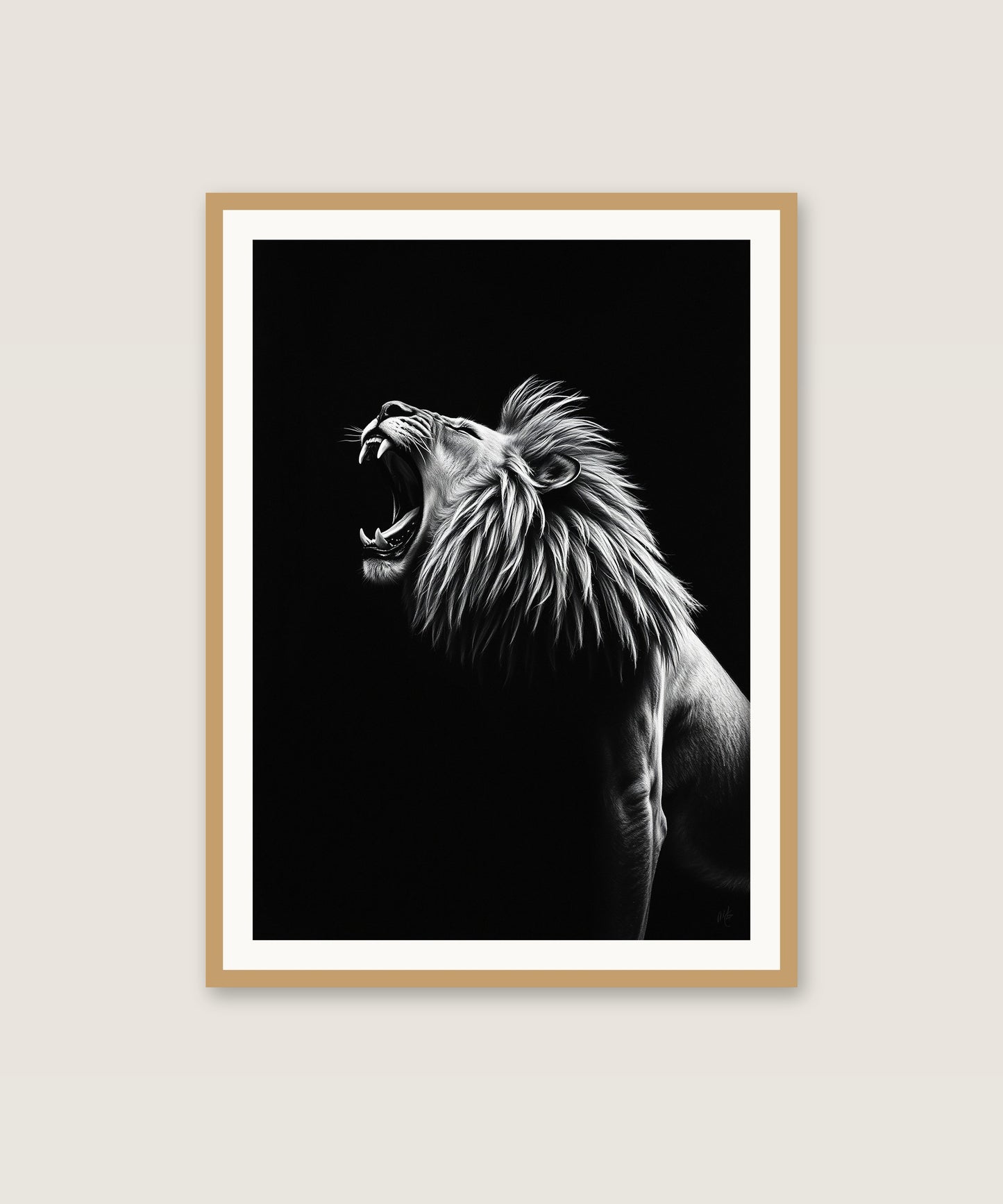 Ink Lion Roar