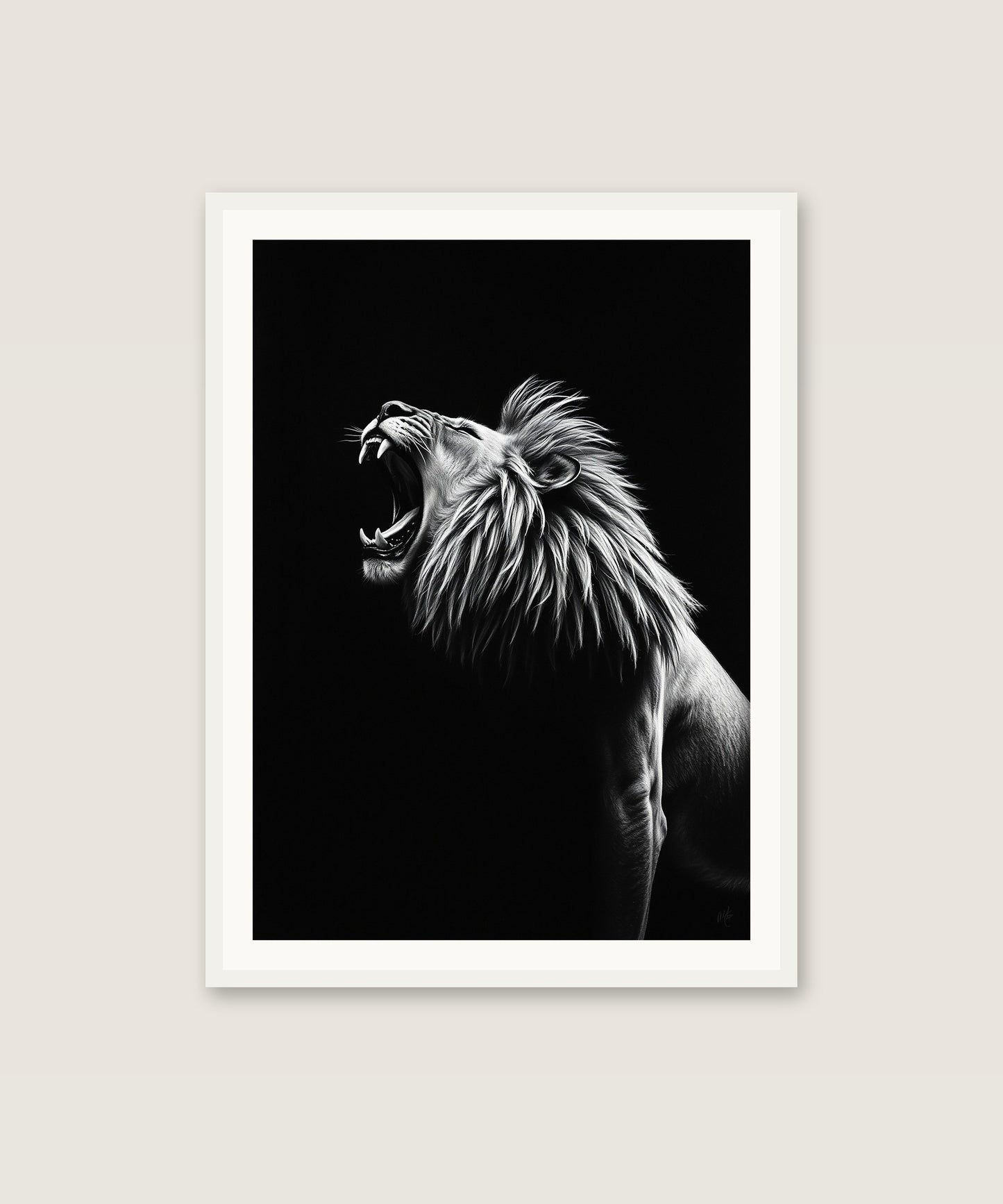 Ink Lion Roar