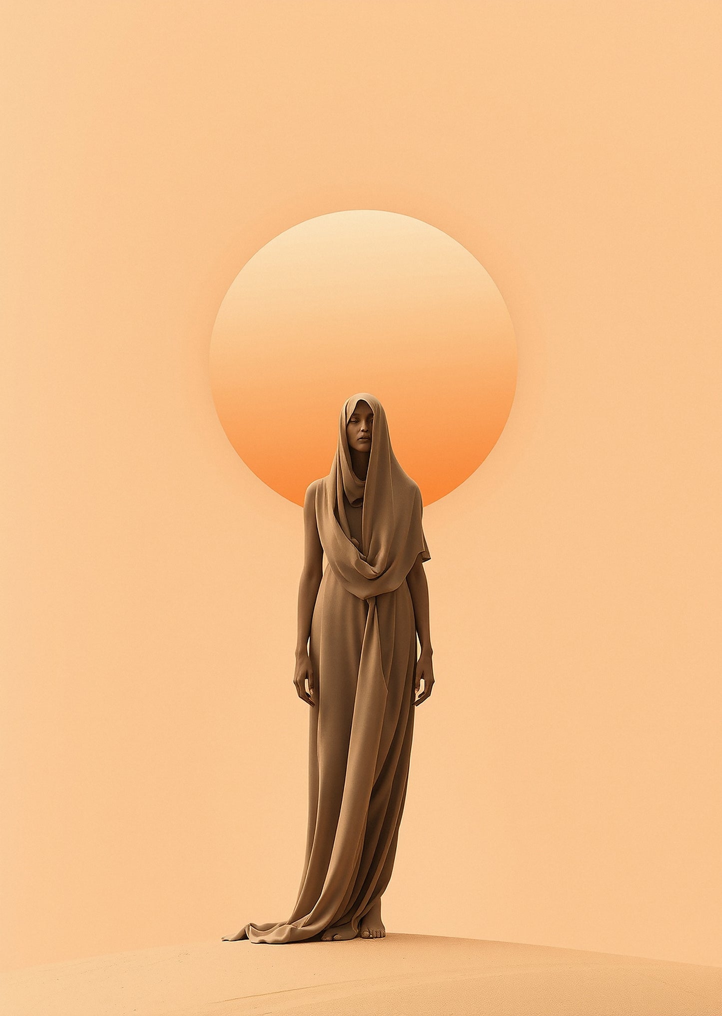 Sun and Figure