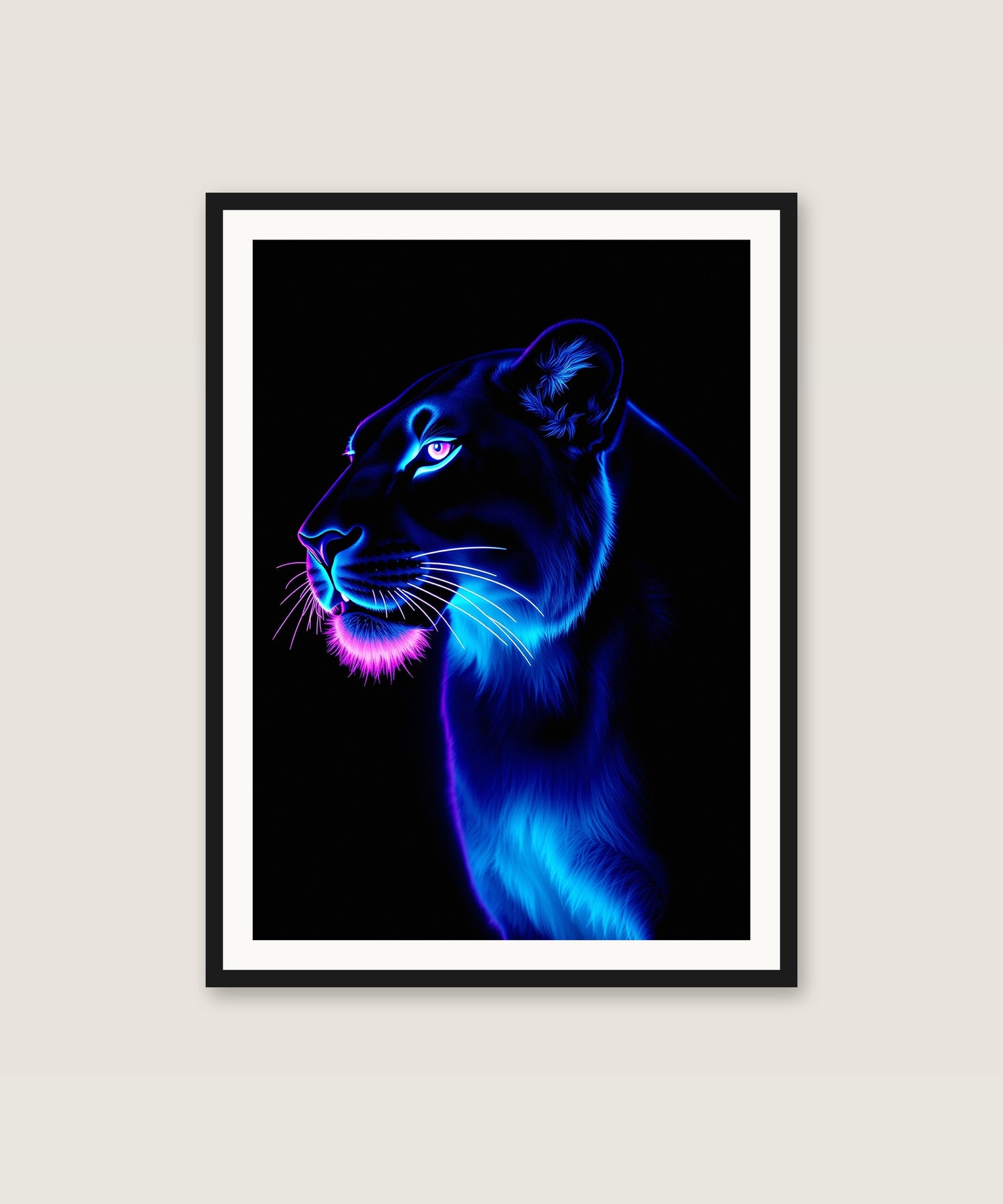 Neon Lioness
