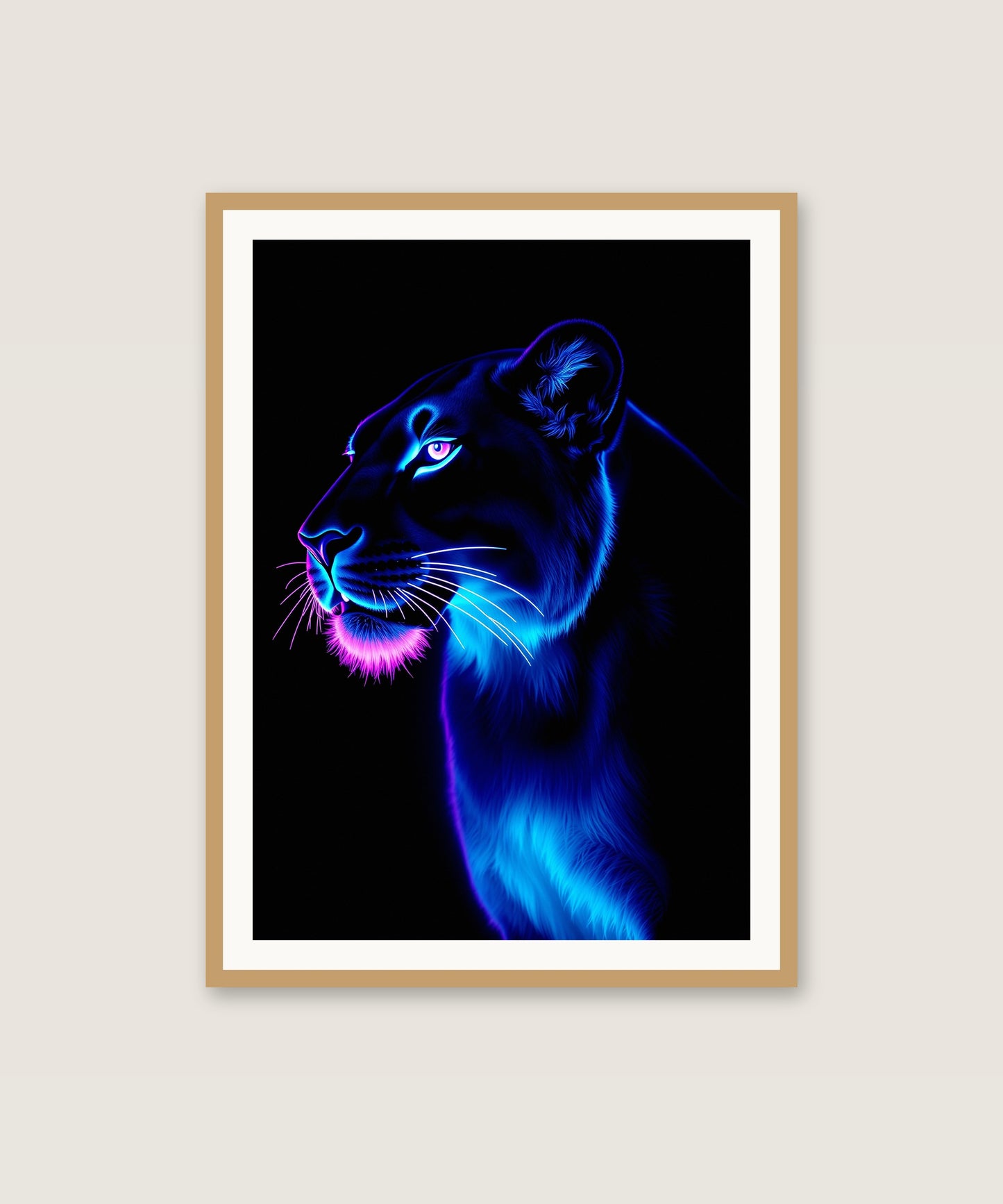 Neon Lioness