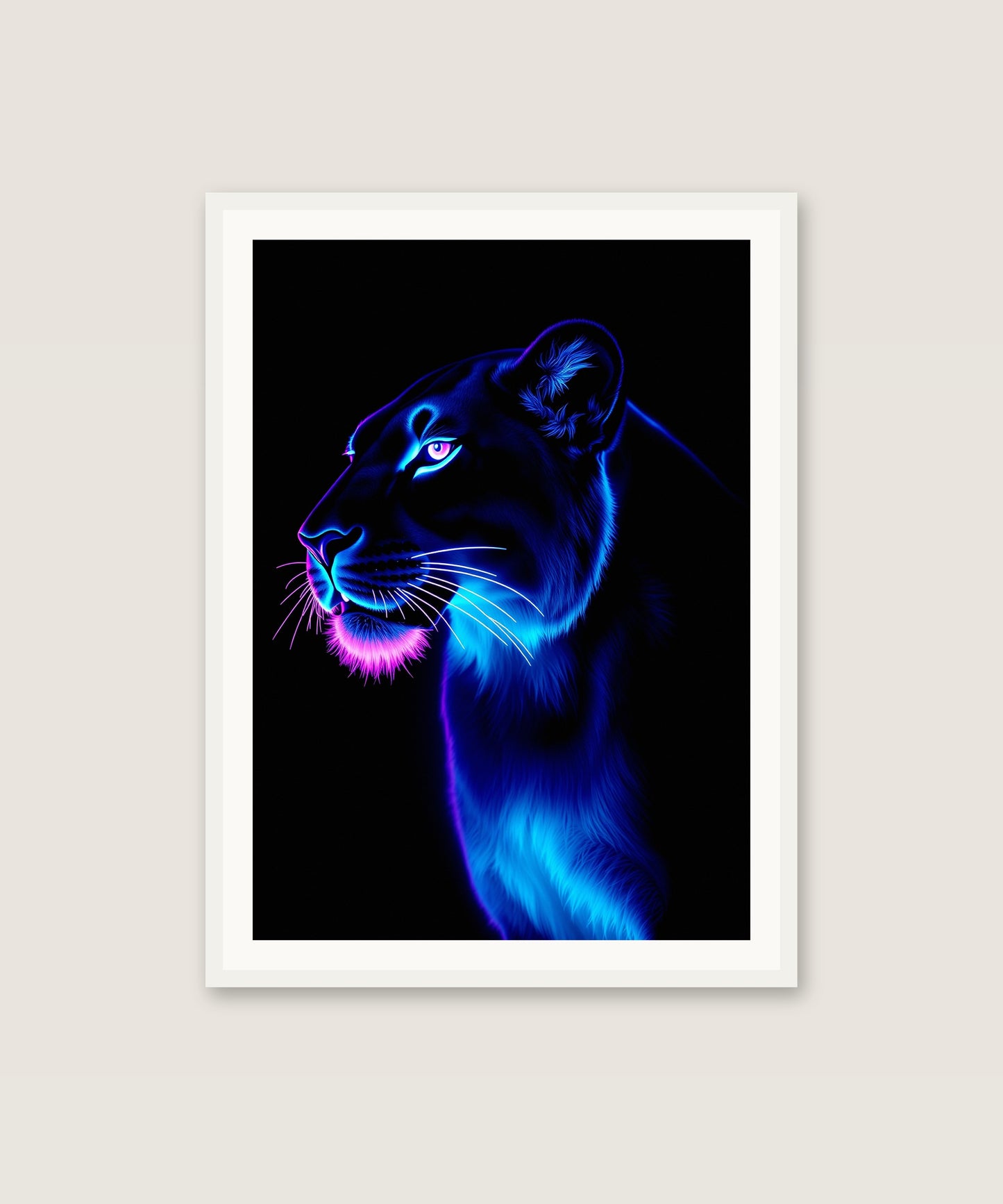 Neon Lioness