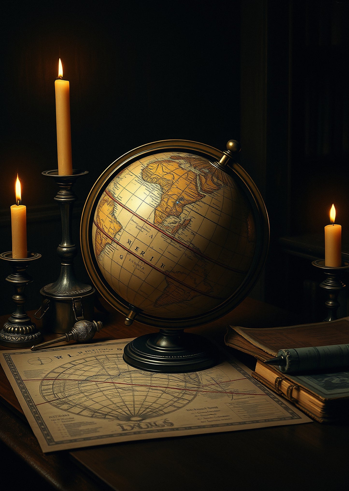 Scholar's Study — Gallery Trio