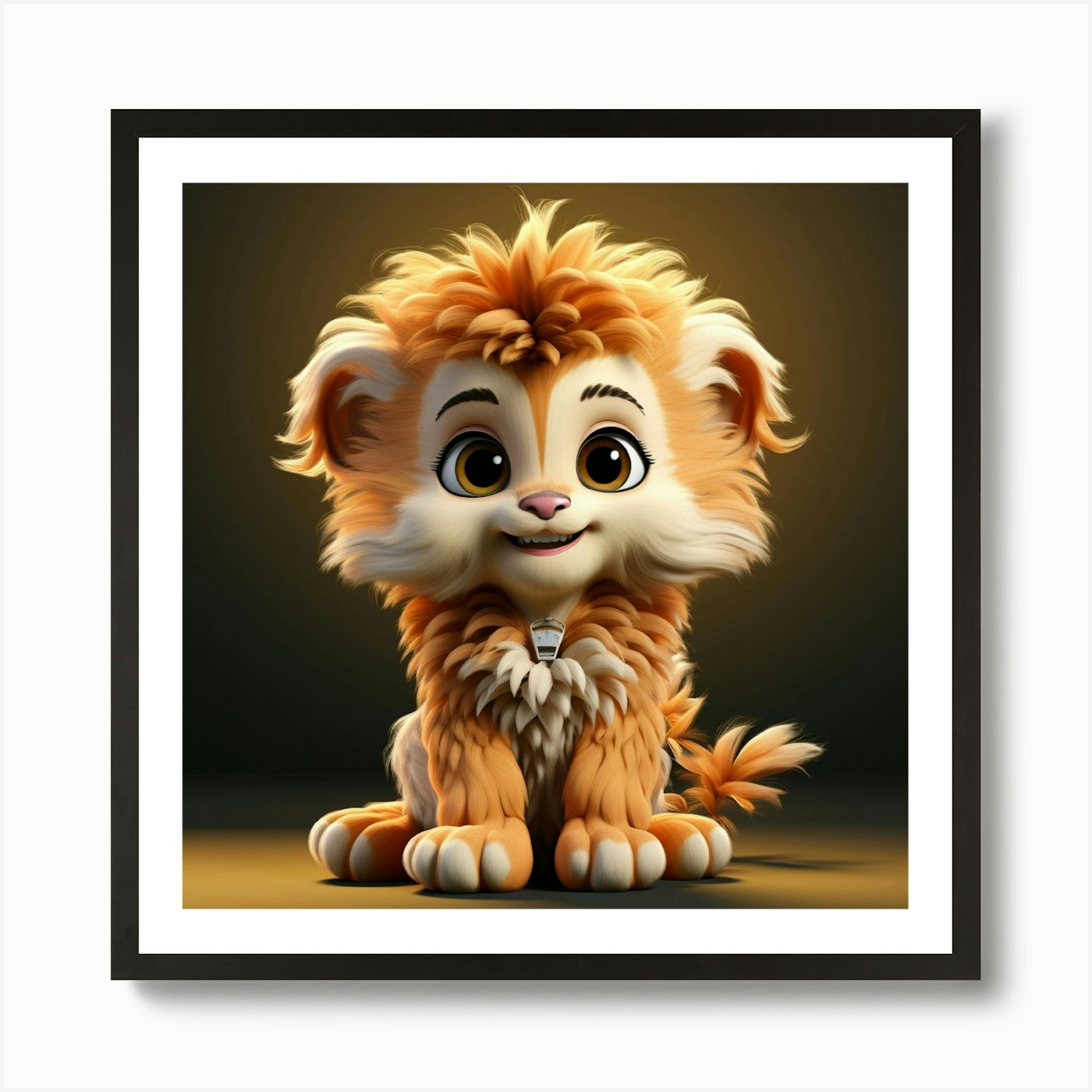 Disney Lion 1 Art Print Framed Wall Art Poster Canvas Print Picture