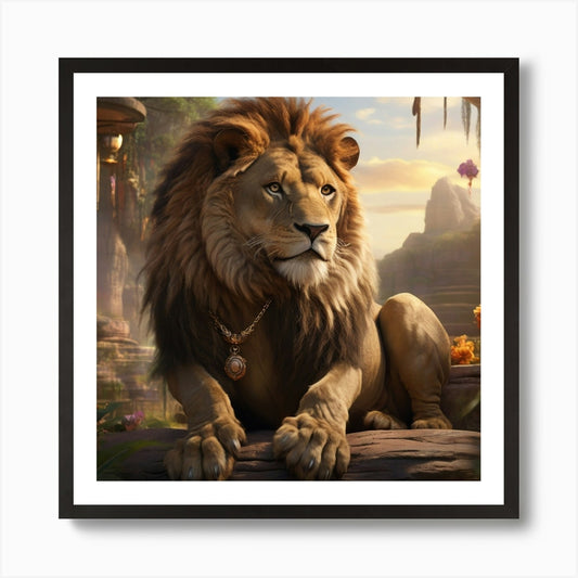 Lion King 1 Art Print Framed Wall Art Poster Canvas Print Picture