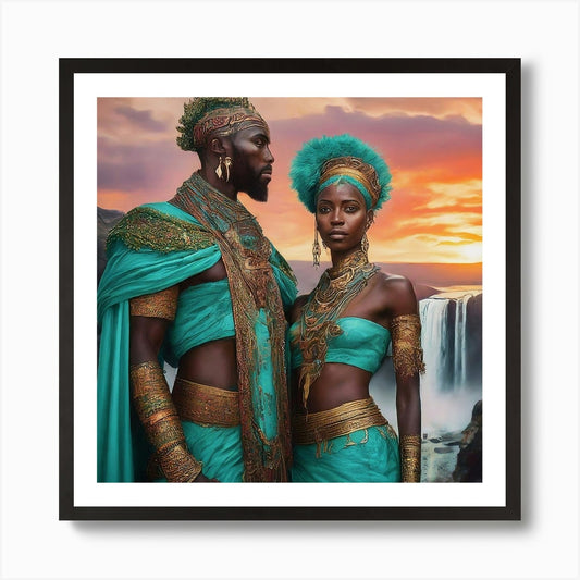 'The Lion King' Art Print Framed Wall Art Poster Canvas Print Picture