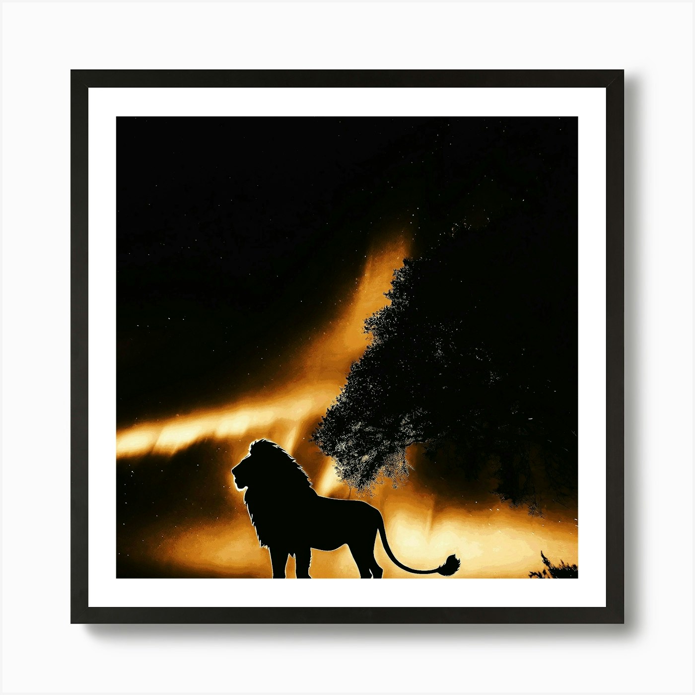 Lion King Wallpaper Art Print Framed Wall Art Poster Canvas Print Picture