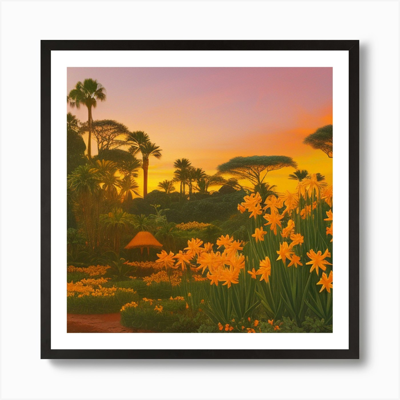 Lion King Art Print Framed Wall Art Poster Canvas Print Picture