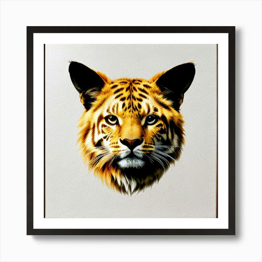 Lion Art Art Print Framed Wall Art Poster Canvas Print Picture