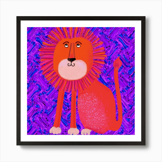 Red Lion Square Art Print Framed Wall Art Poster Canvas Print Picture