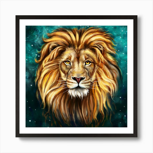 Lion King Art Print Framed Wall Art Poster Canvas Print Picture