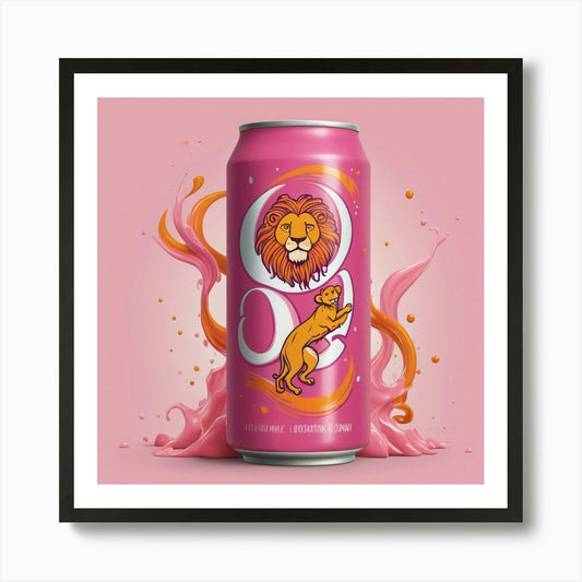 O Lion Art Print Framed Wall Art Poster Canvas Print Picture