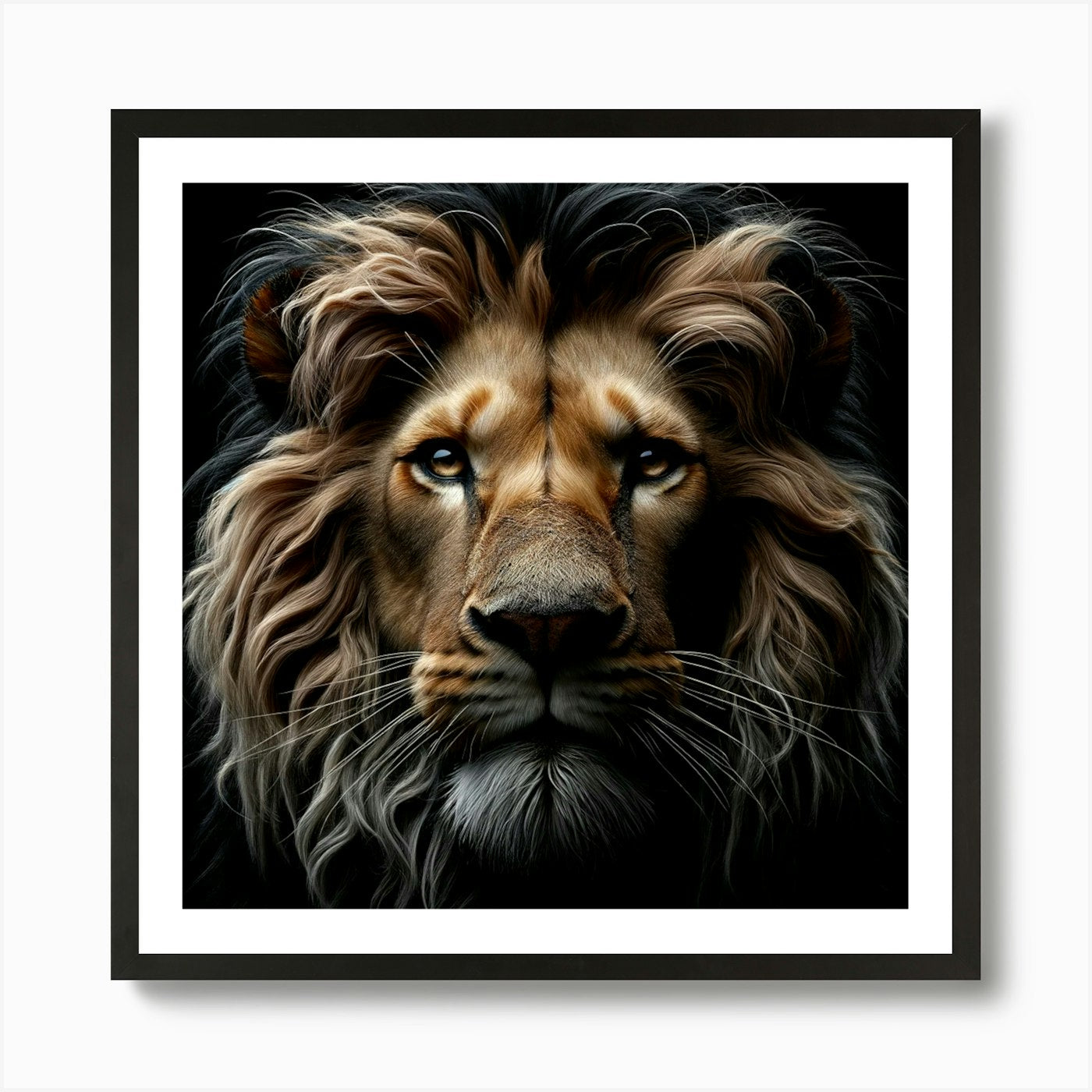 I Ain't Lion 1 Art Print Framed Wall Art Poster Canvas Print Picture