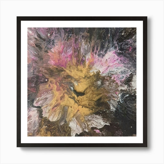 Abstract Painting Lion Art Print Framed Wall Art Poster Canvas Print Picture