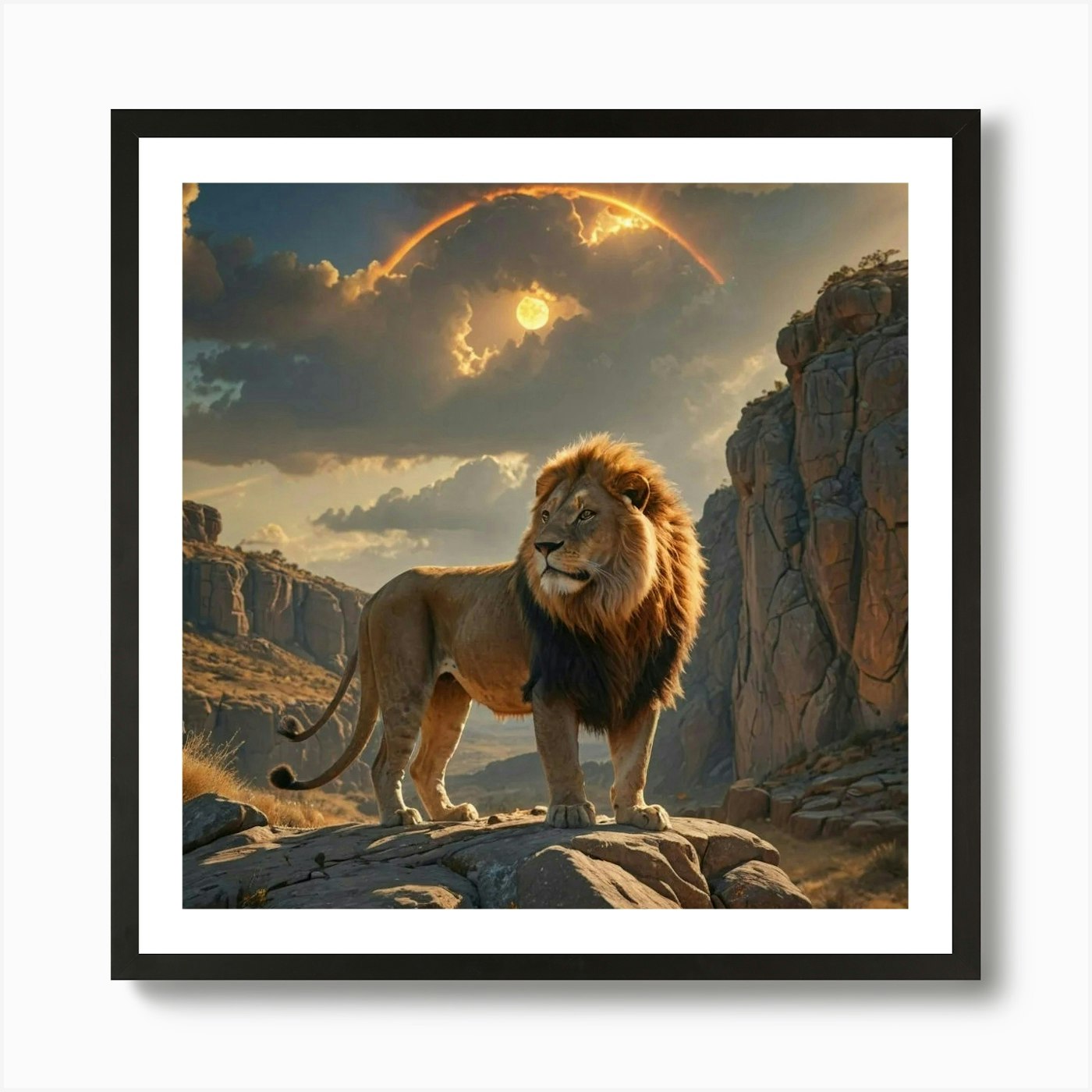 Lion King 3 Art Print Framed Wall Art Poster Canvas Print Picture