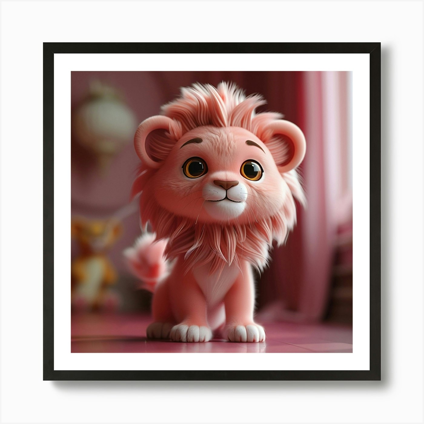 Disney Lion Art Print Framed Wall Art Poster Canvas Print Picture