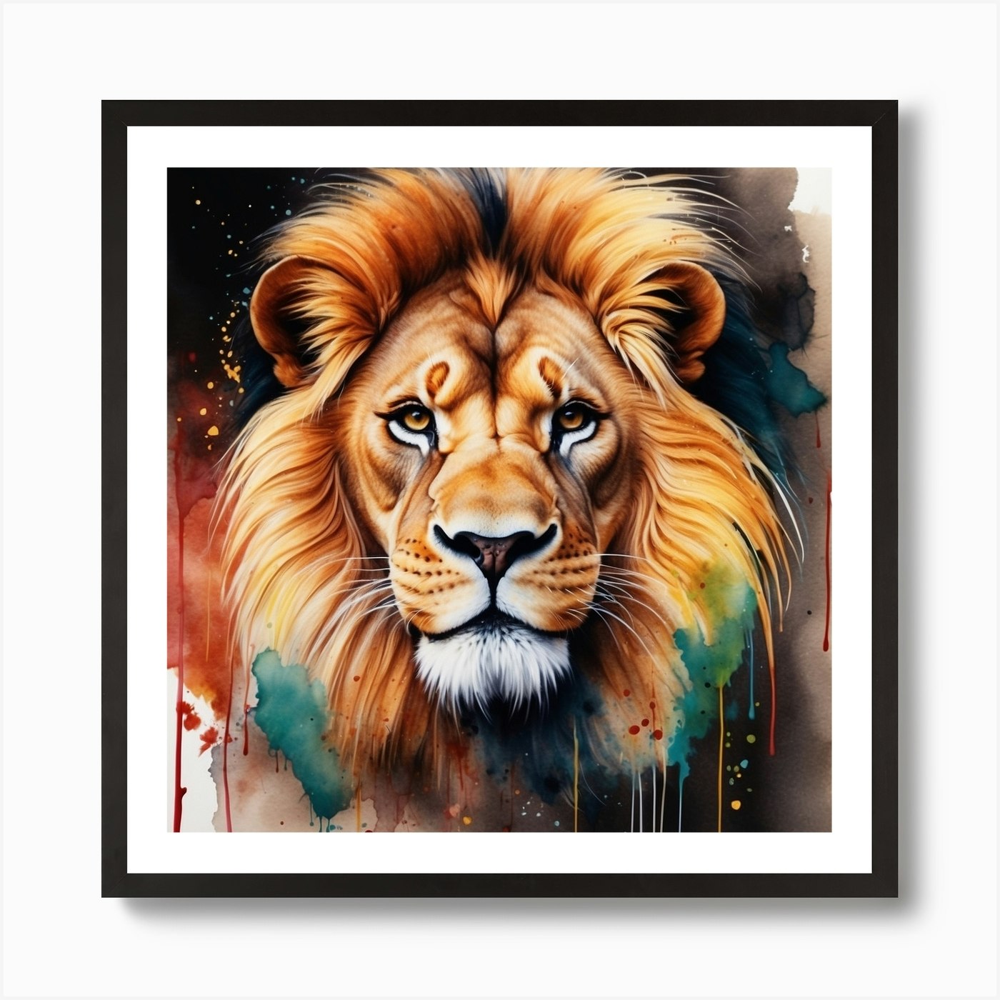 The lion king Art Print Framed Wall Art Poster Canvas Print Picture