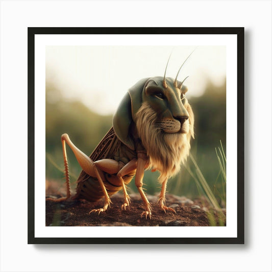 Lion special Art Print Framed Wall Art Poster Canvas Print Picture