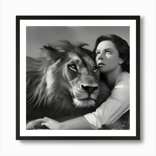 Lion King Art Print Framed Wall Art Poster Canvas Print Picture