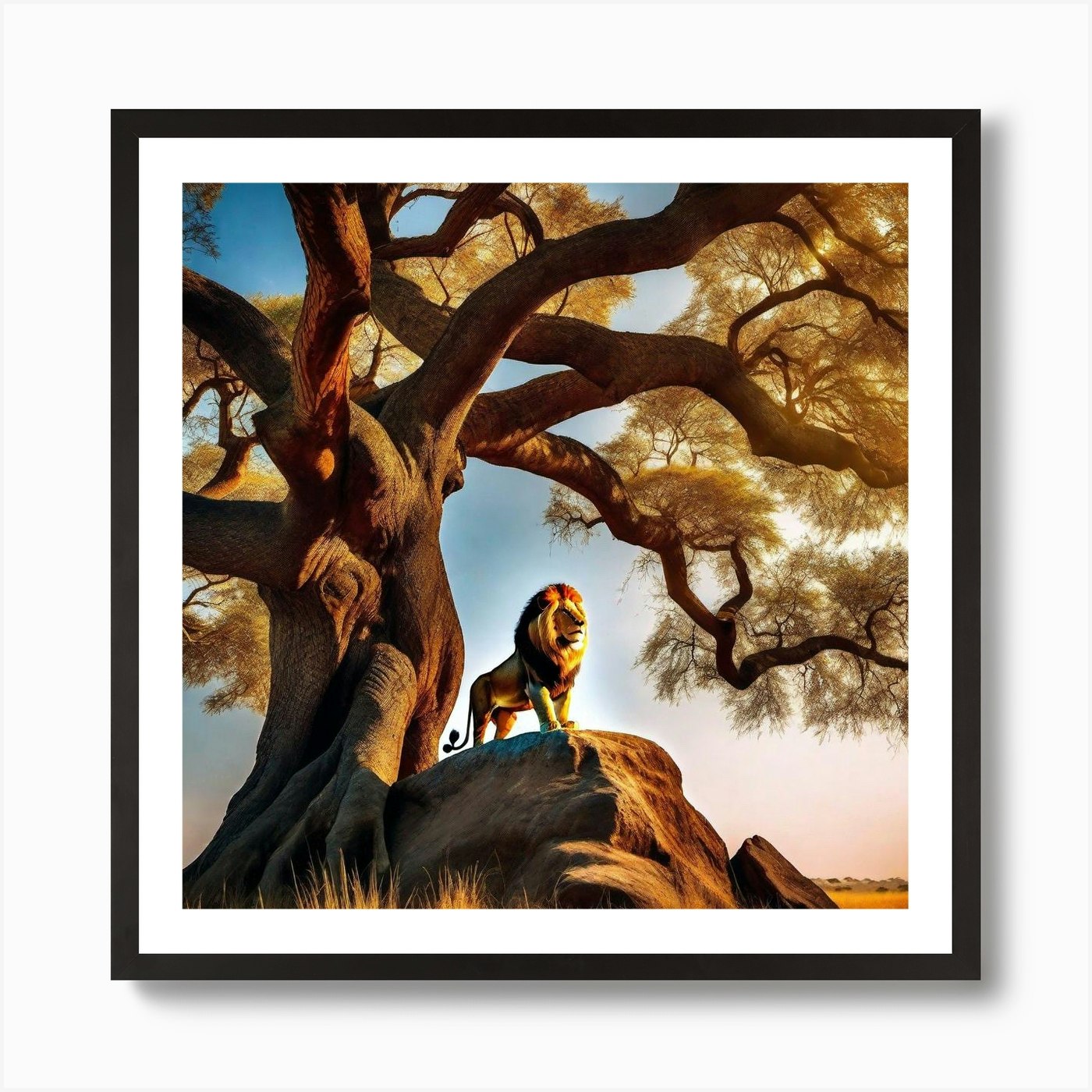 Lion King 31 Art Print Framed Wall Art Poster Canvas Print Picture