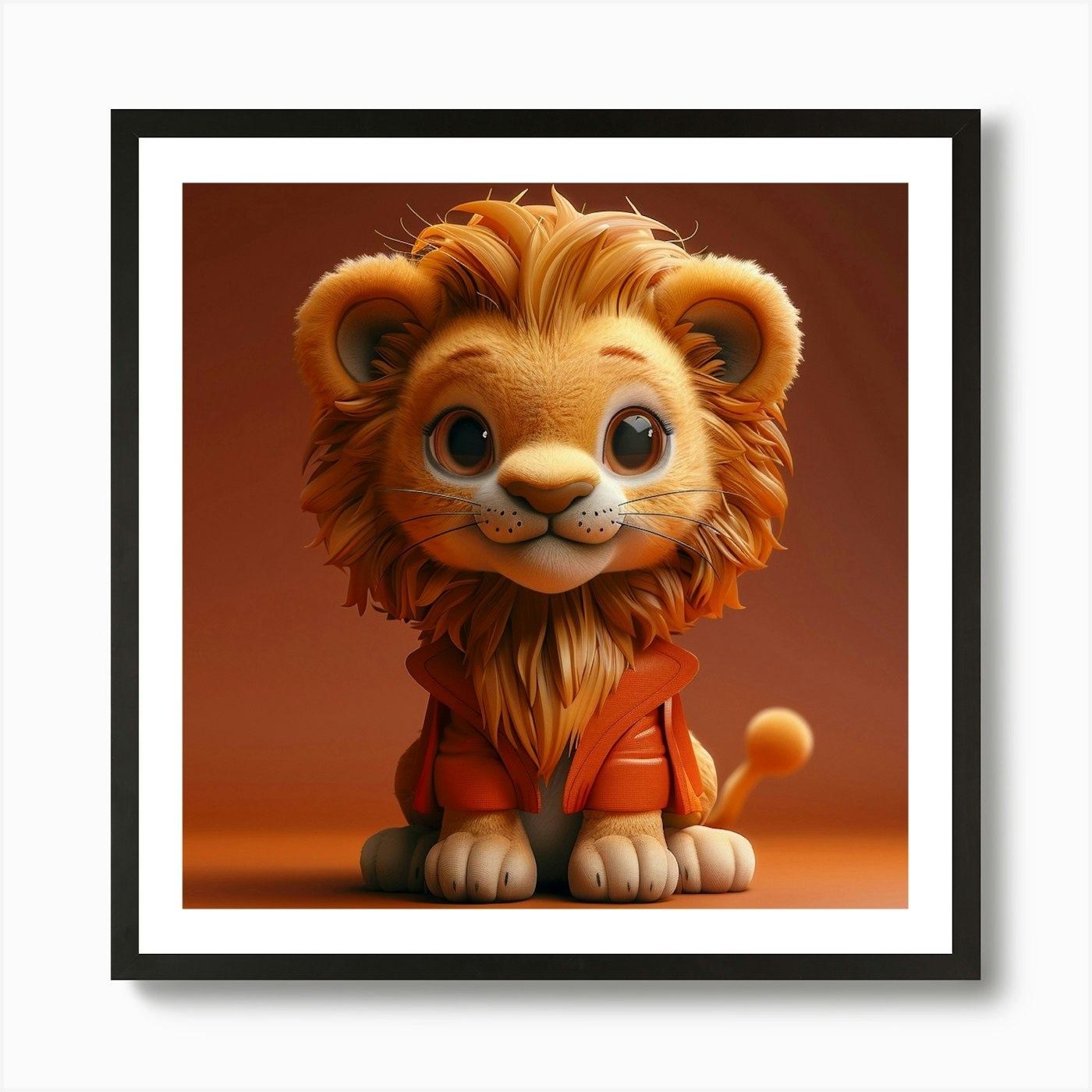 Lion King Art Print Framed Wall Art Poster Canvas Print Picture