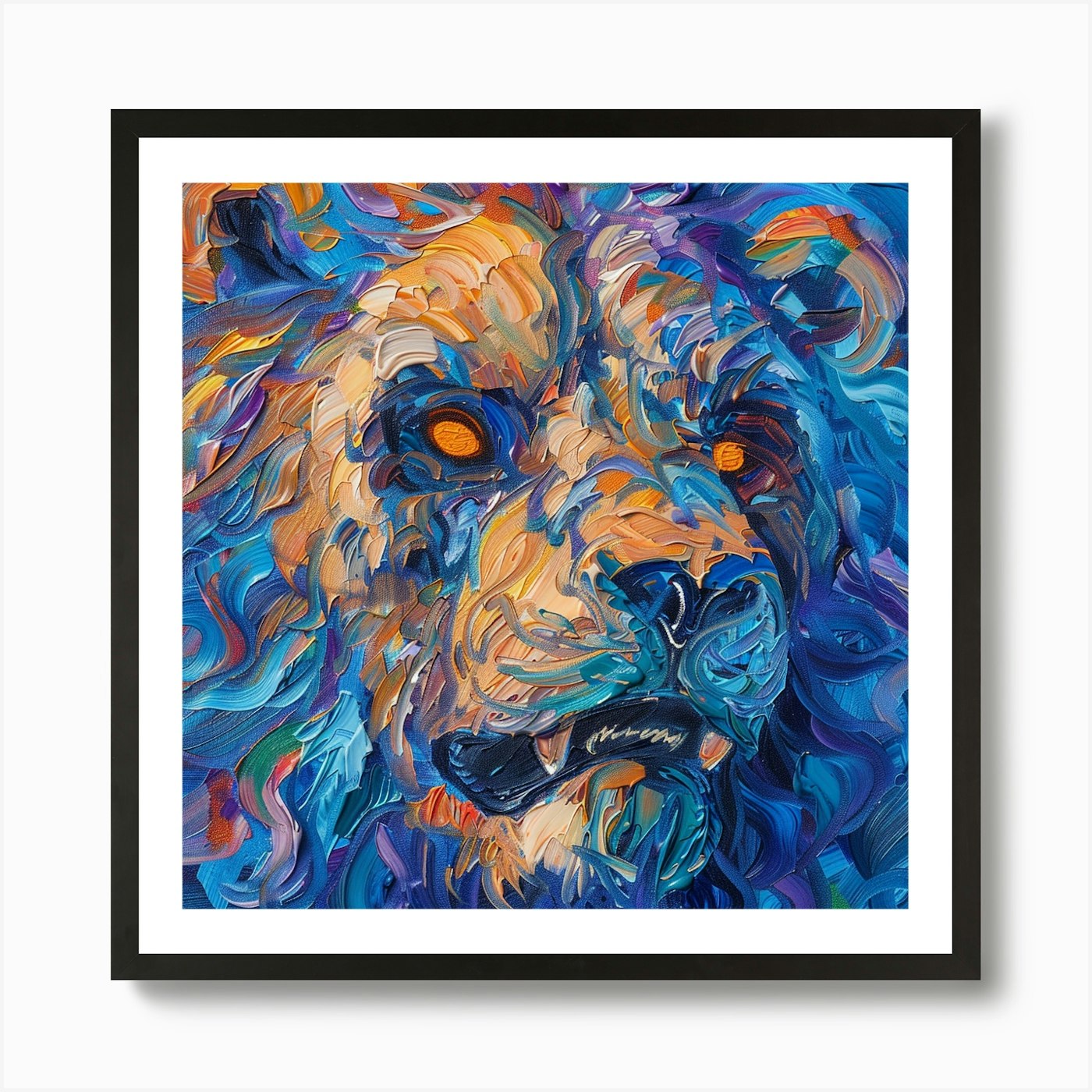 Lion king 5 Art Print Framed Wall Art Poster Canvas Print Picture