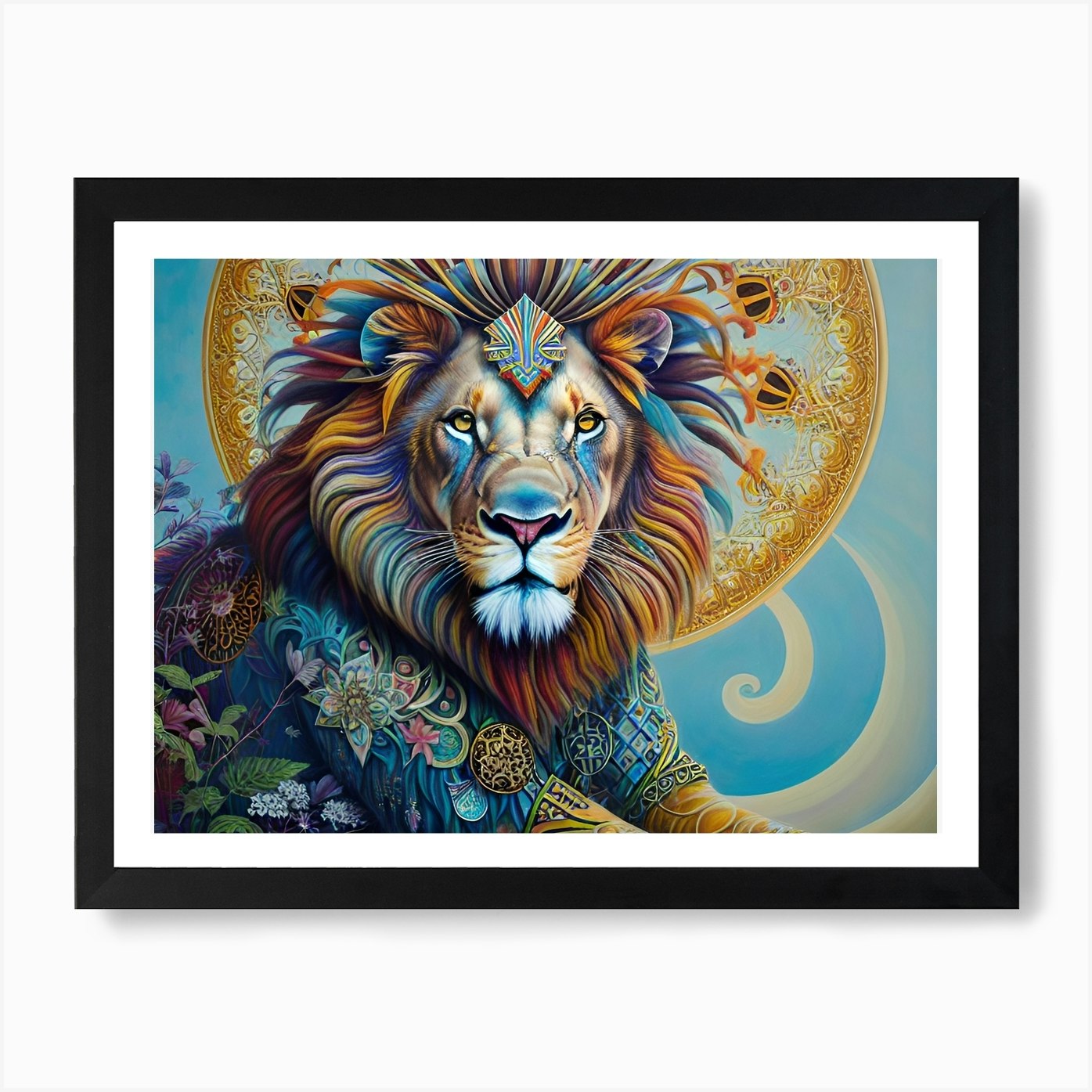 Lion king 16 Art Print Framed Wall Art Poster Canvas Print Picture