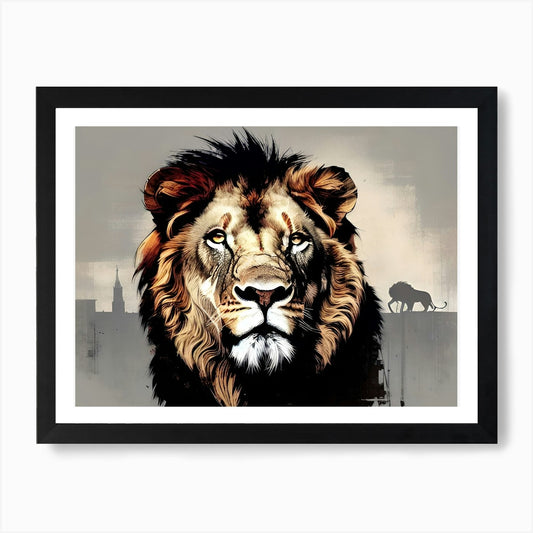 Lion king 13 Art Print Framed Wall Art Poster Canvas Print Picture
