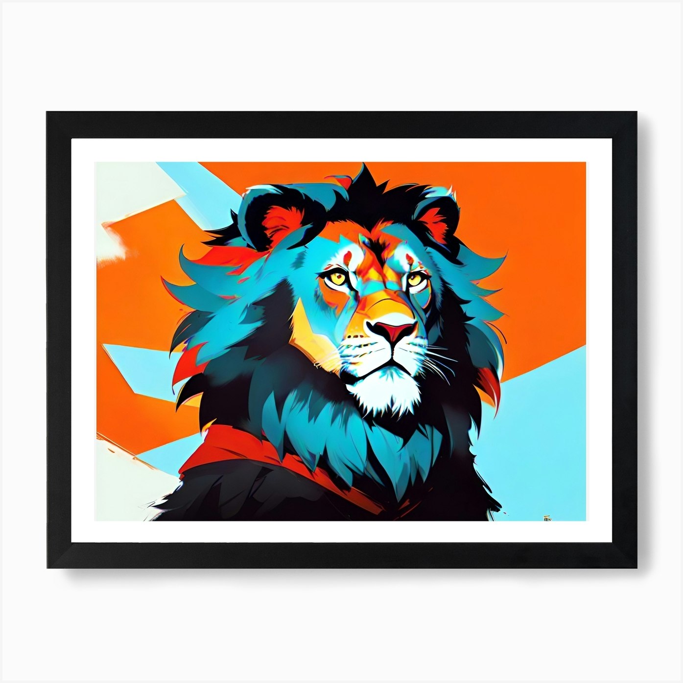 Lion king 6 Art Print Framed Wall Art Poster Canvas Print Picture